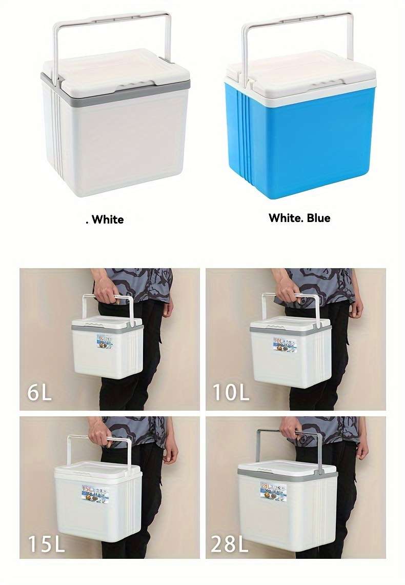 Refrigerator Color 6L Minimalist White