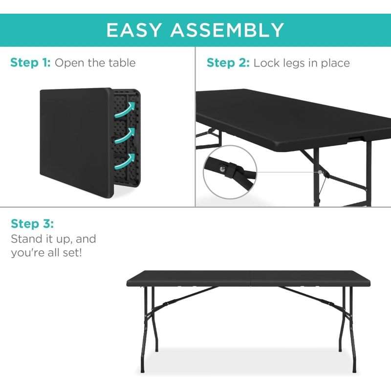 Folding Table Color Black