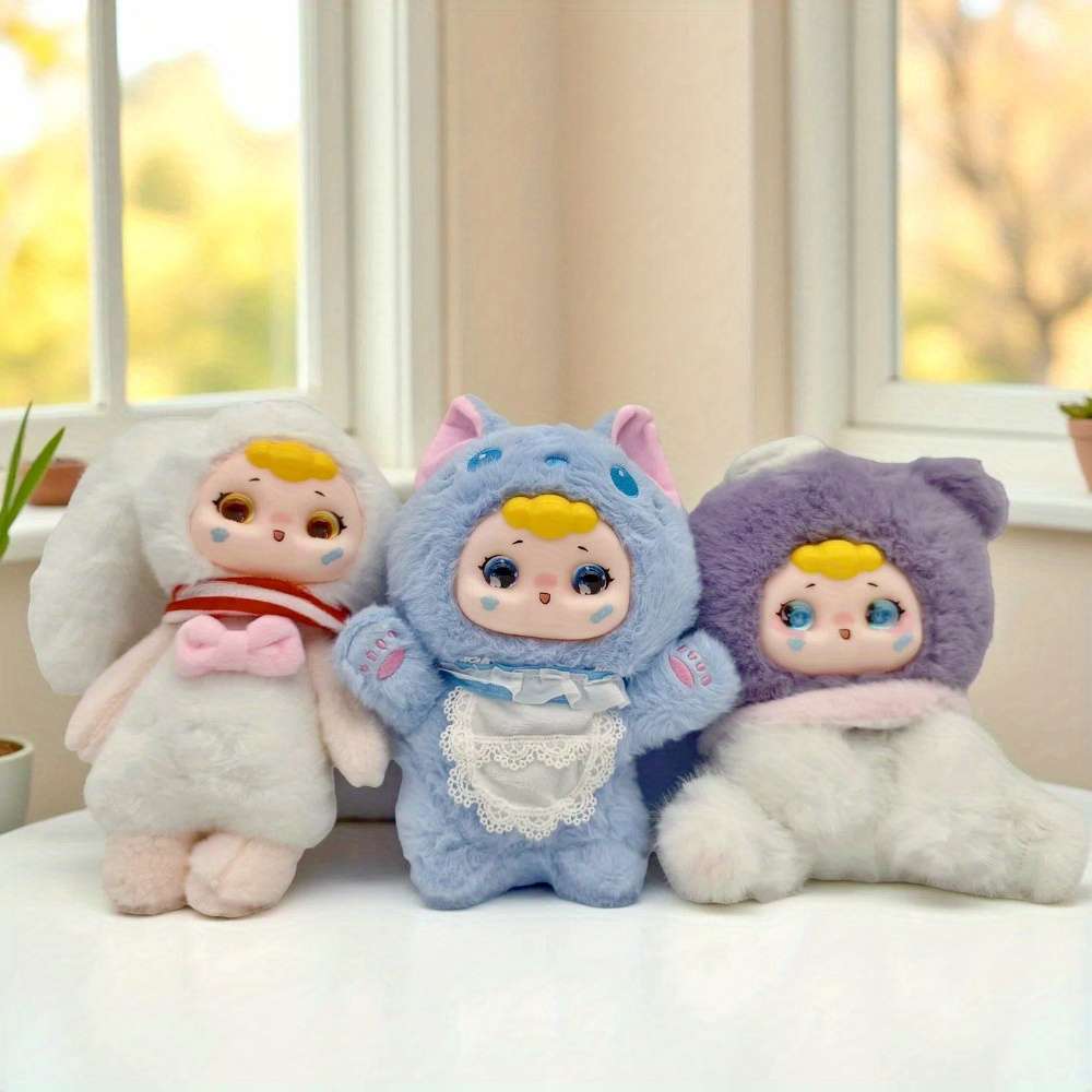 Plush Toyss color Blue Kitten