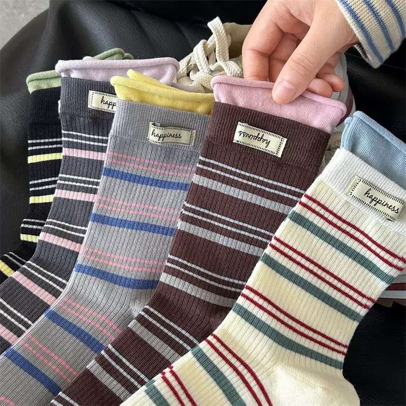 Women S Socks Color Mixed Color5 Pairs Size Asian Onesize