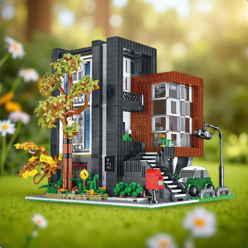3D Building Model Puzzle Set Model Mk 10205