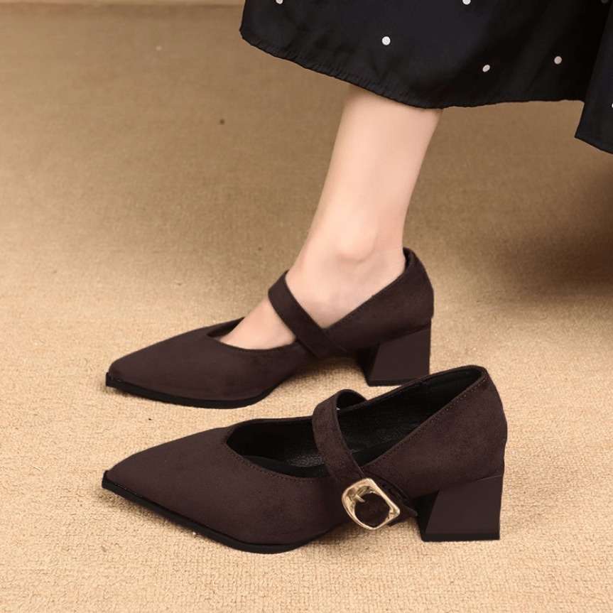 Women S High Heels Color Brown Sizeuk 3
