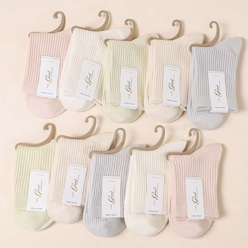 Women S Socks Color Color G Combination 5 Pairs Color Random Size Onesize