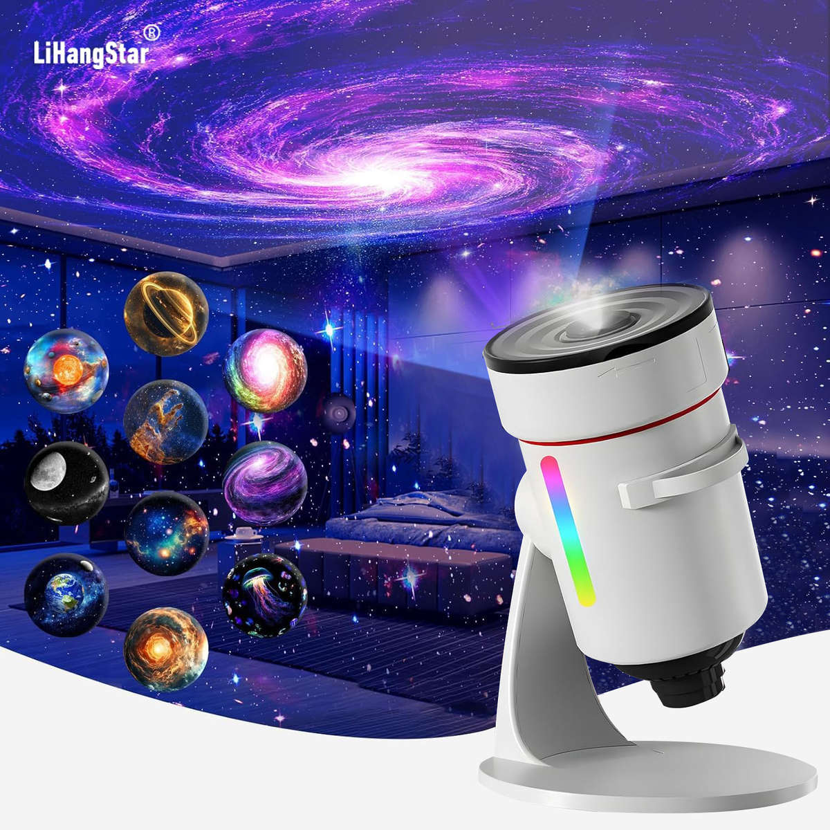Projector Color White