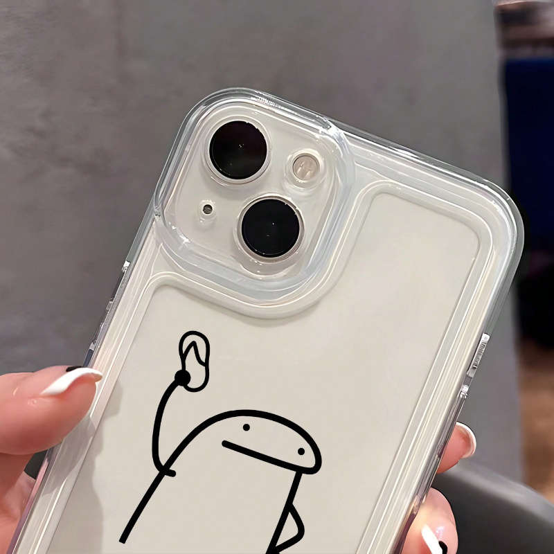 White For iPhone Phone Case