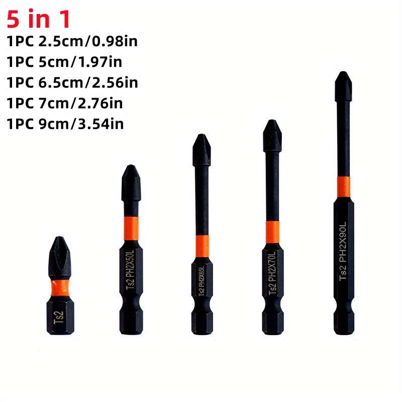 Screwdriver Bit Tool Set Model 5 In 1