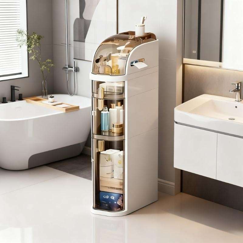 Bathroom Storage Rack Color Modern Style Three Layers Modelfggfp5064