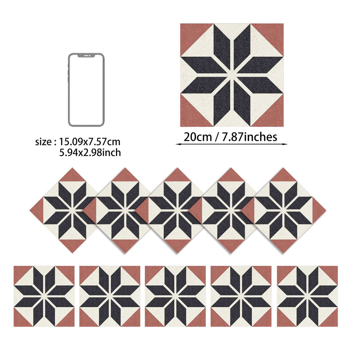 Self Adhesive Floor Stickers Ds20 1236