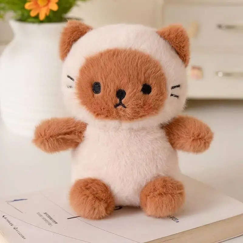 Plush Toyss color Siamese kitten Quantity 1pc