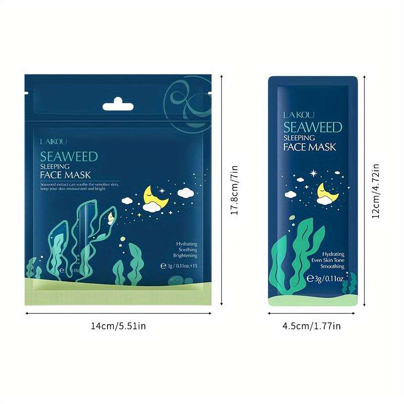 Facial Mask Weight 3G Quantity15Pcs