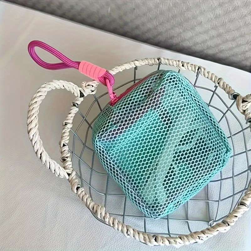Storage Bag Quantity 2Pcs Purple Green
