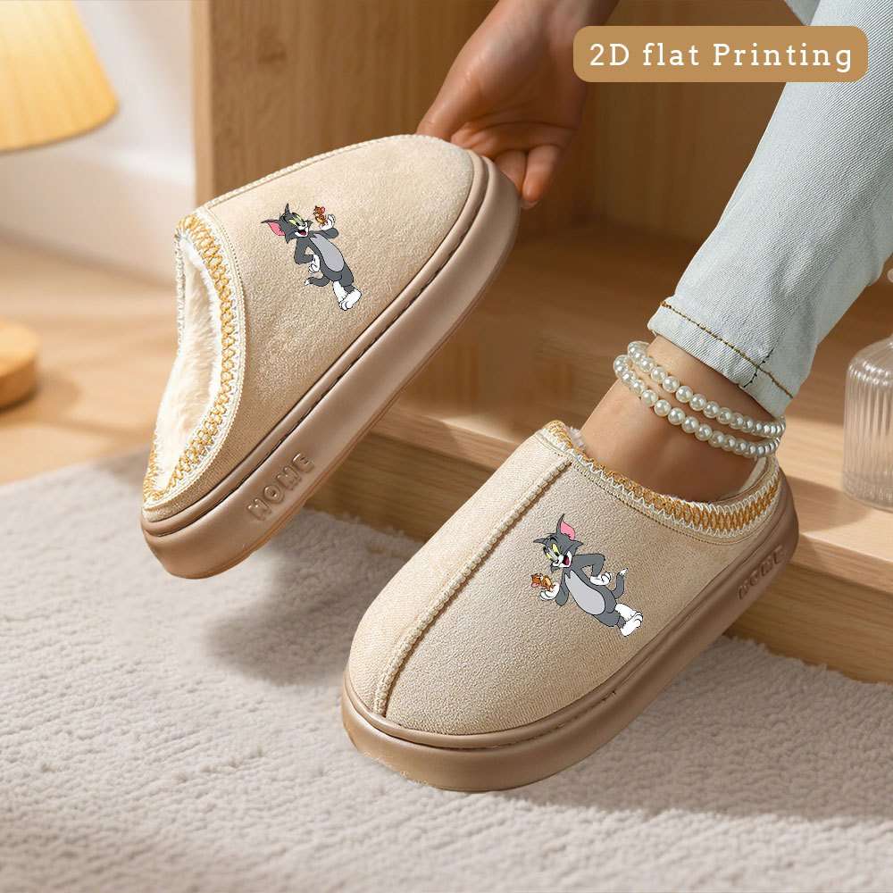 Cotton Slippers Color Grey Sizeuk 7