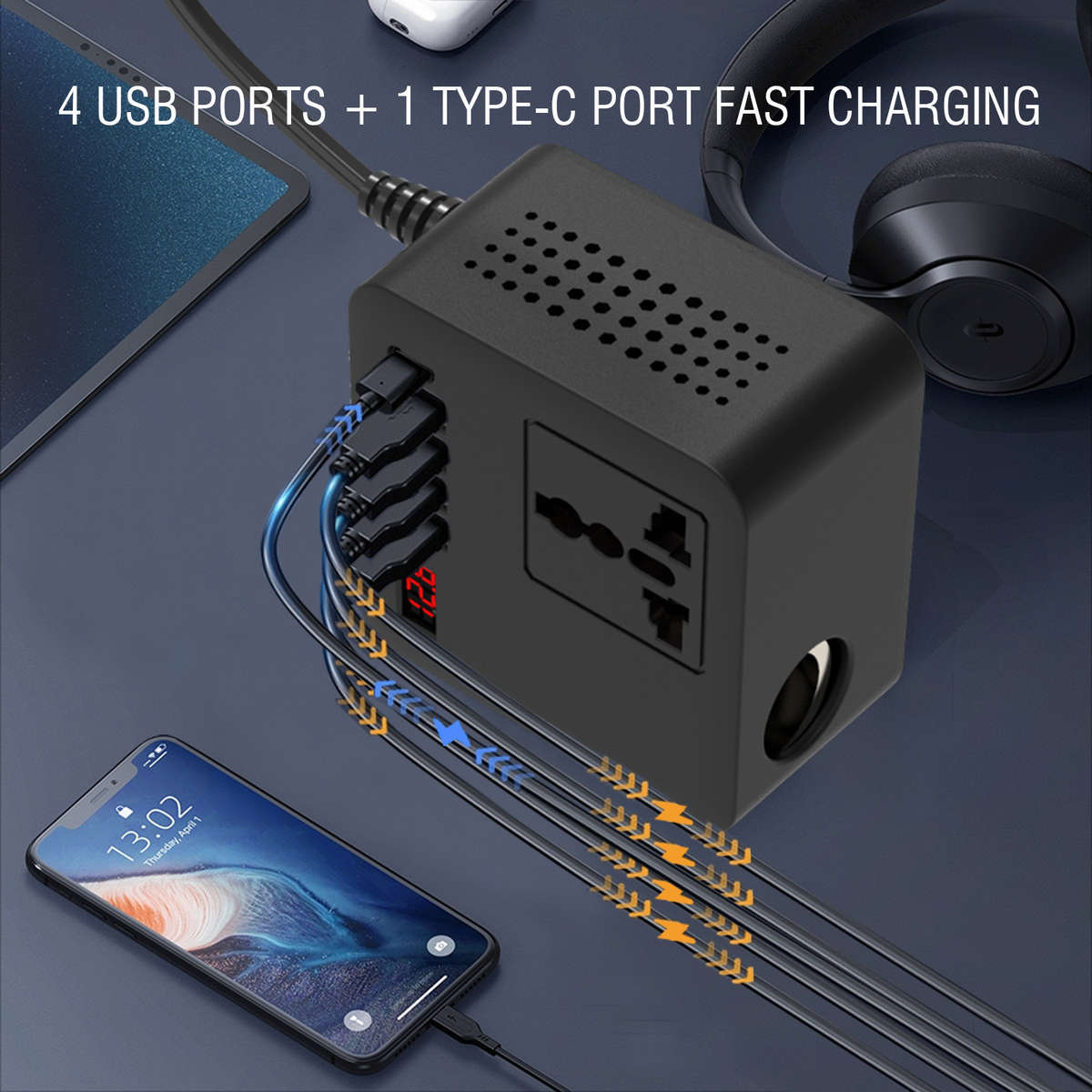 Inverter Model Universal Socket 300W