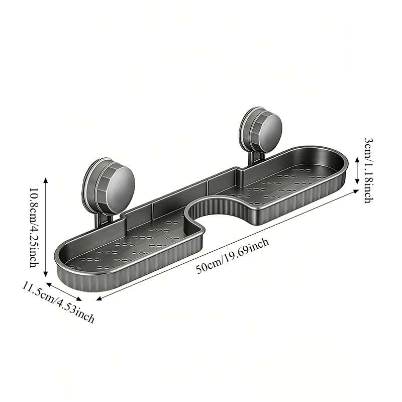 Bathroom Storage Rack Color Milky White 1 Pack