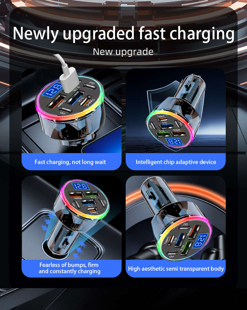 Charger Color Blue Light