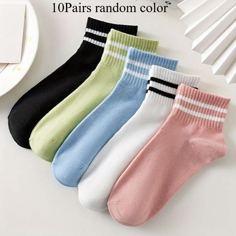 Women S Socks Color 10 Pairs Of Random Colors