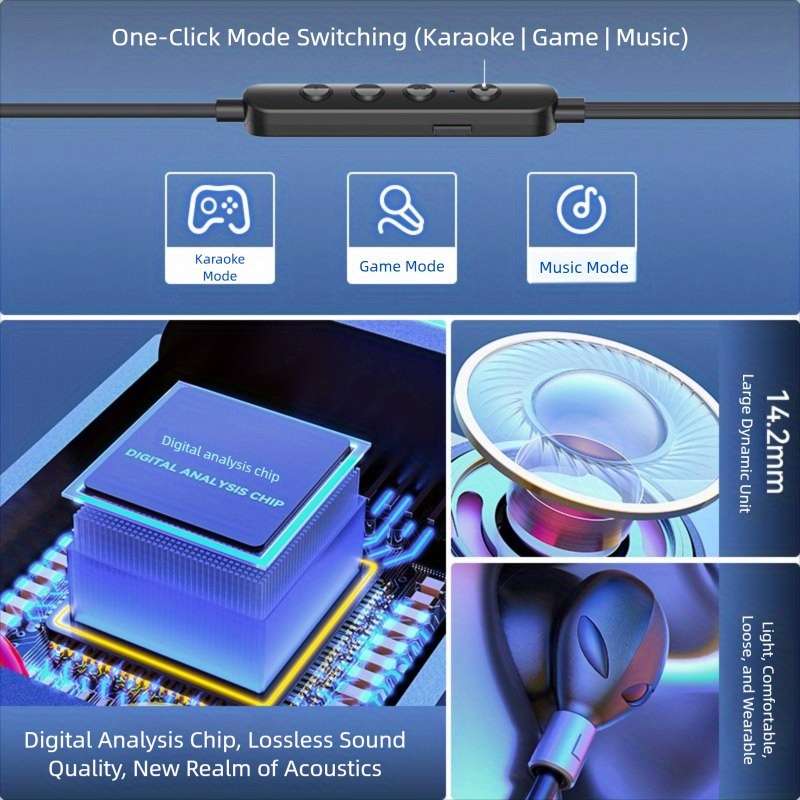 Wired Headphones White Size Type-C