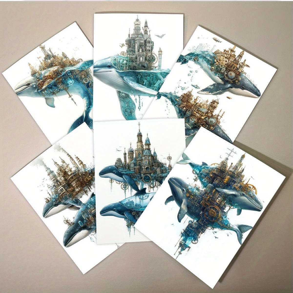 Greeting Cards Quantity 6Pcs