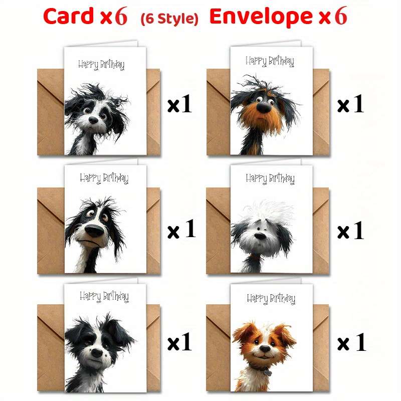 Greeting Cards Color 6 Greeting Cards 6 Envelopes