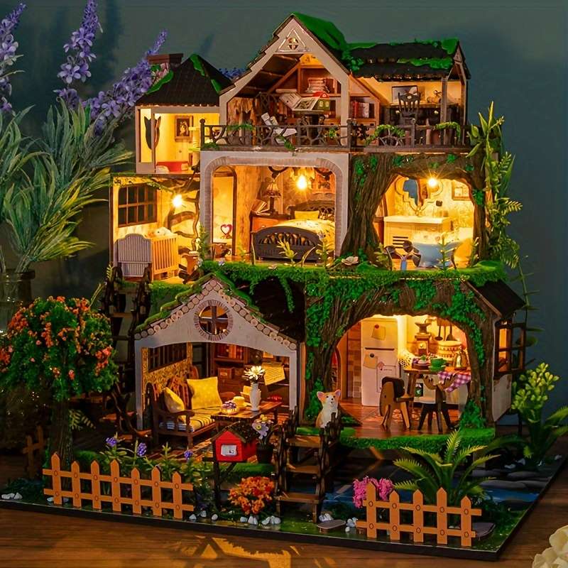 3D Handcrafted Miniature House Model