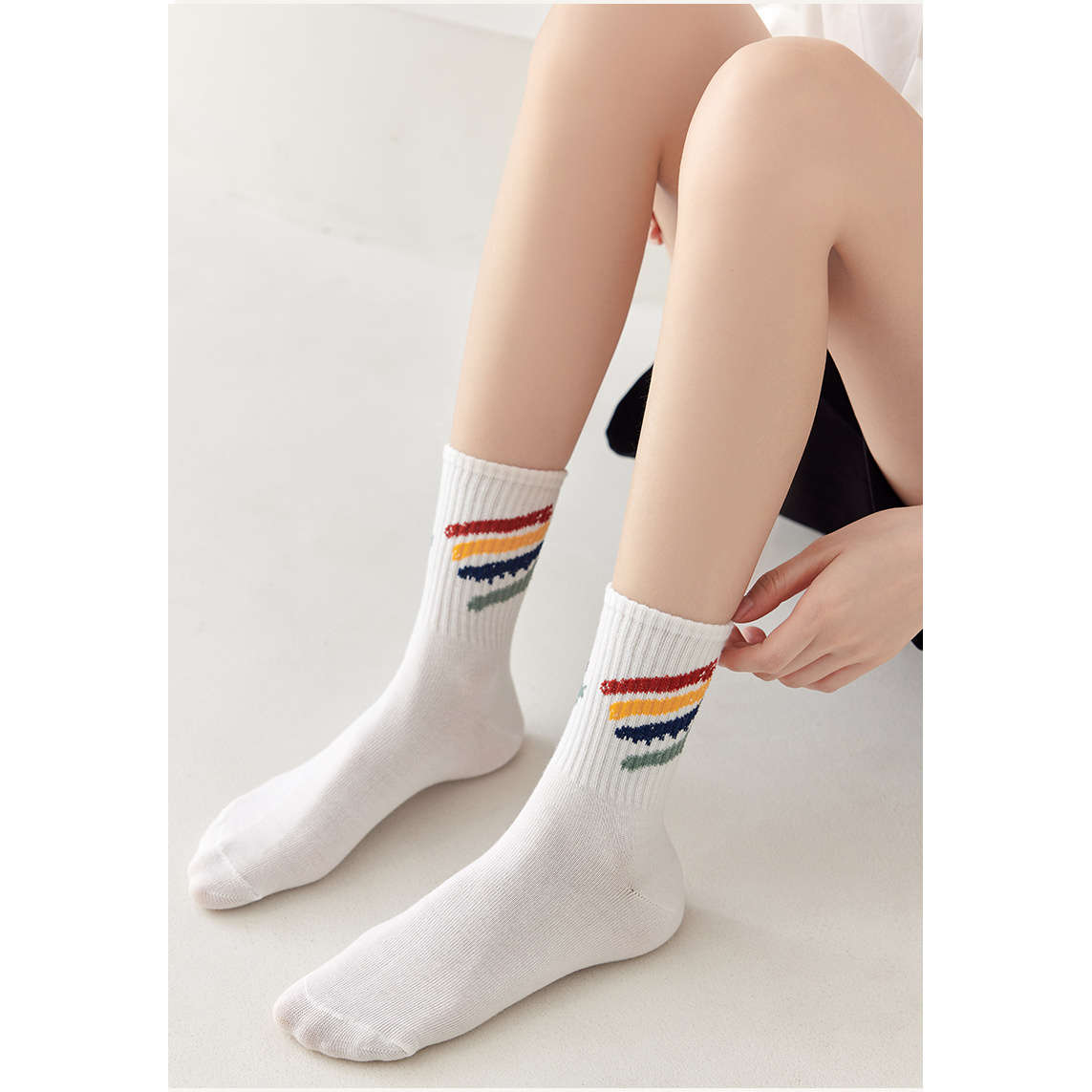 Women S Socks Color 5 Pairs To Mix And Match Size Onesize