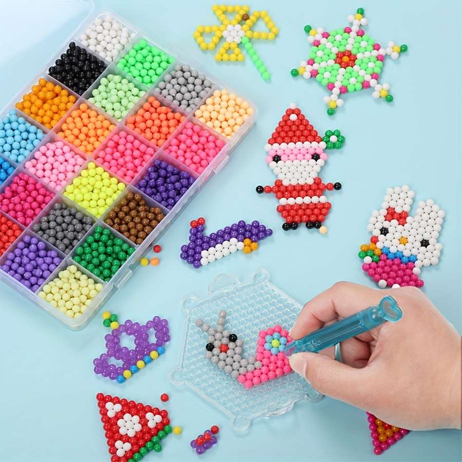 Perler Bead Set 30 Colors 6000 Pieces Exquisite Gift Box