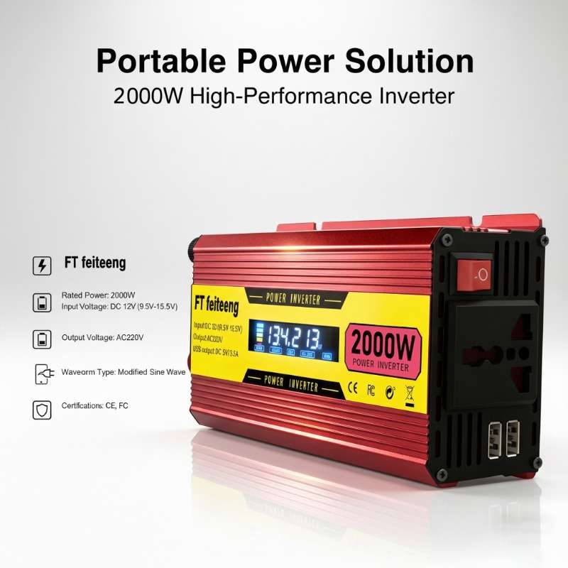 Inverter Applicable People Peak Drive 2000W