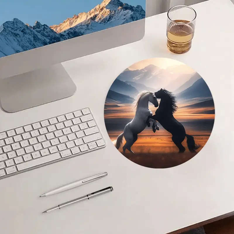 Mouse Pad Size 7.8*7.8 Inches  20*20 Cm