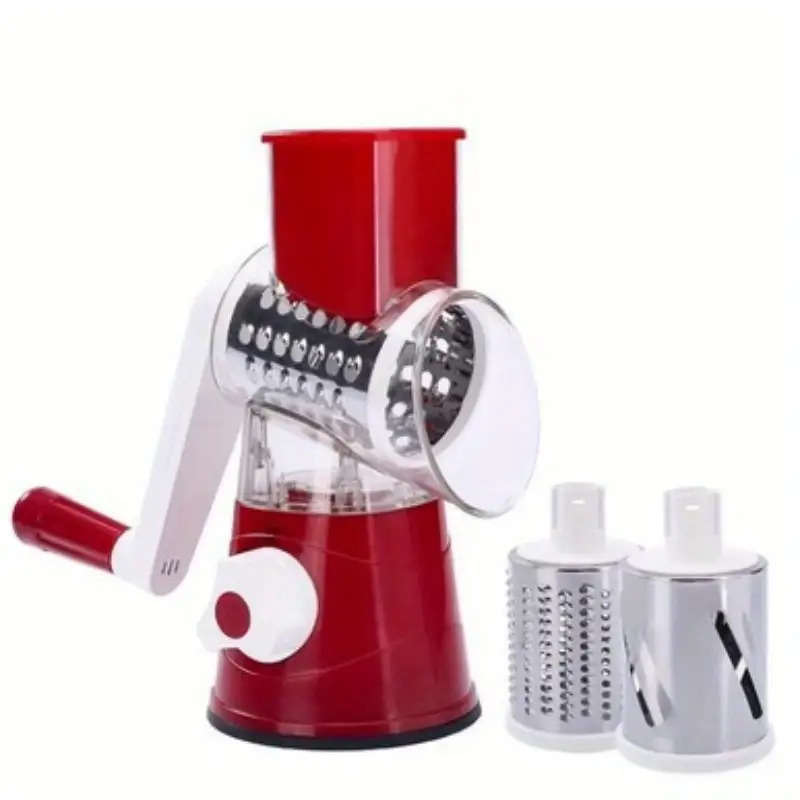 Peelercolor 3 In 1 Vegetable Cutter-Red