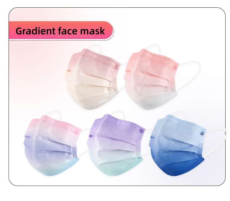 Face Masks Color Blue Bear