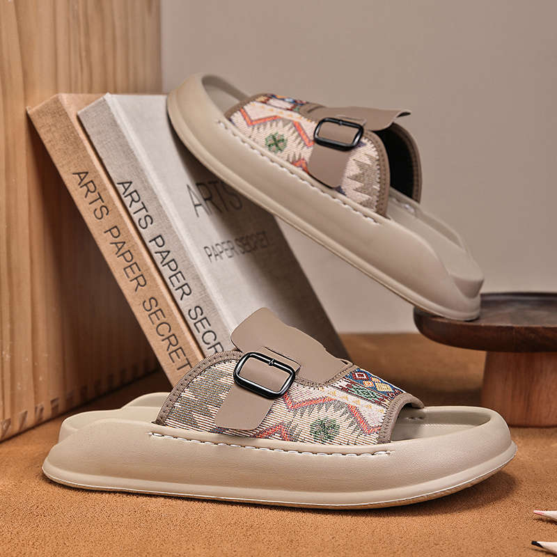 Sandals Color Khaki Size Uk 9