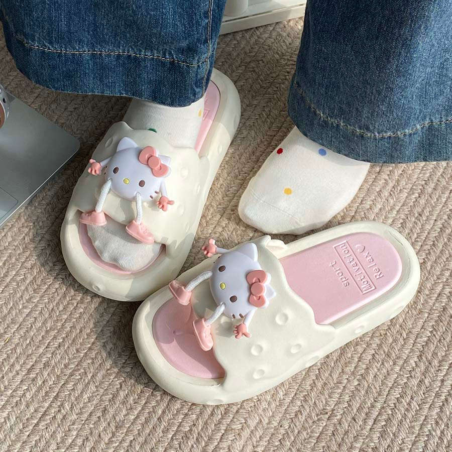 Sandals Color Black In White Size Uk 2.5 3