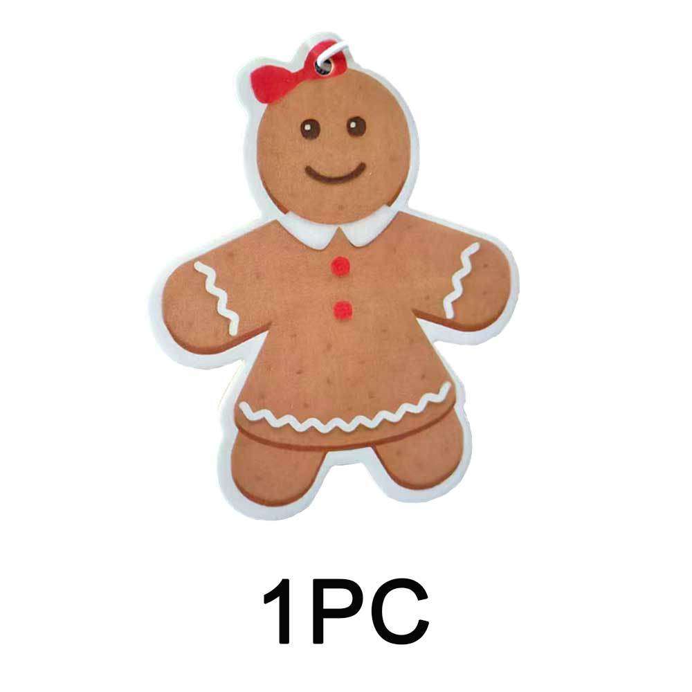 Car Interior Decor Items Gingerbread Men 3 Pack Set