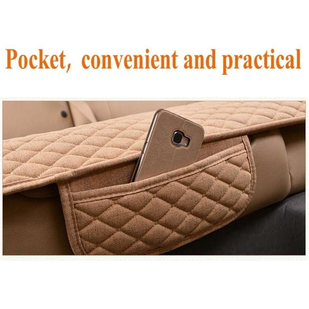Car Seat Cushion Grey 2Pcs