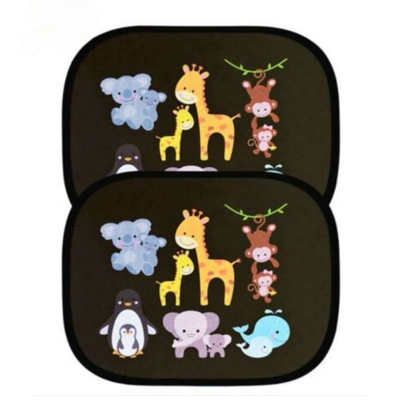 Car Sun Shades Style Animal Pattern