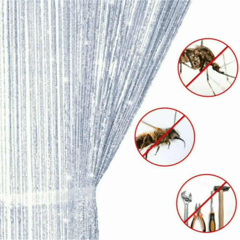 Door Curtain Color Champagne Golden