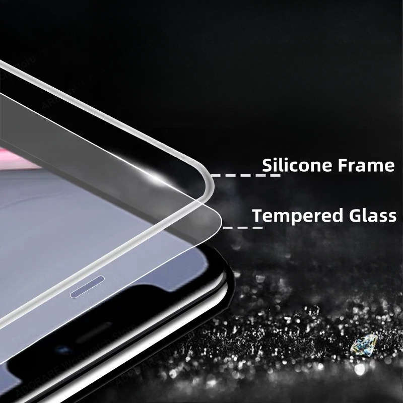 Screen Protector Color 3Pcs Orange Privacy Compatible Model Iphone 13