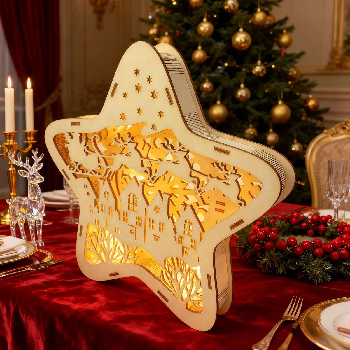 Christmas Decorations Model Nativity