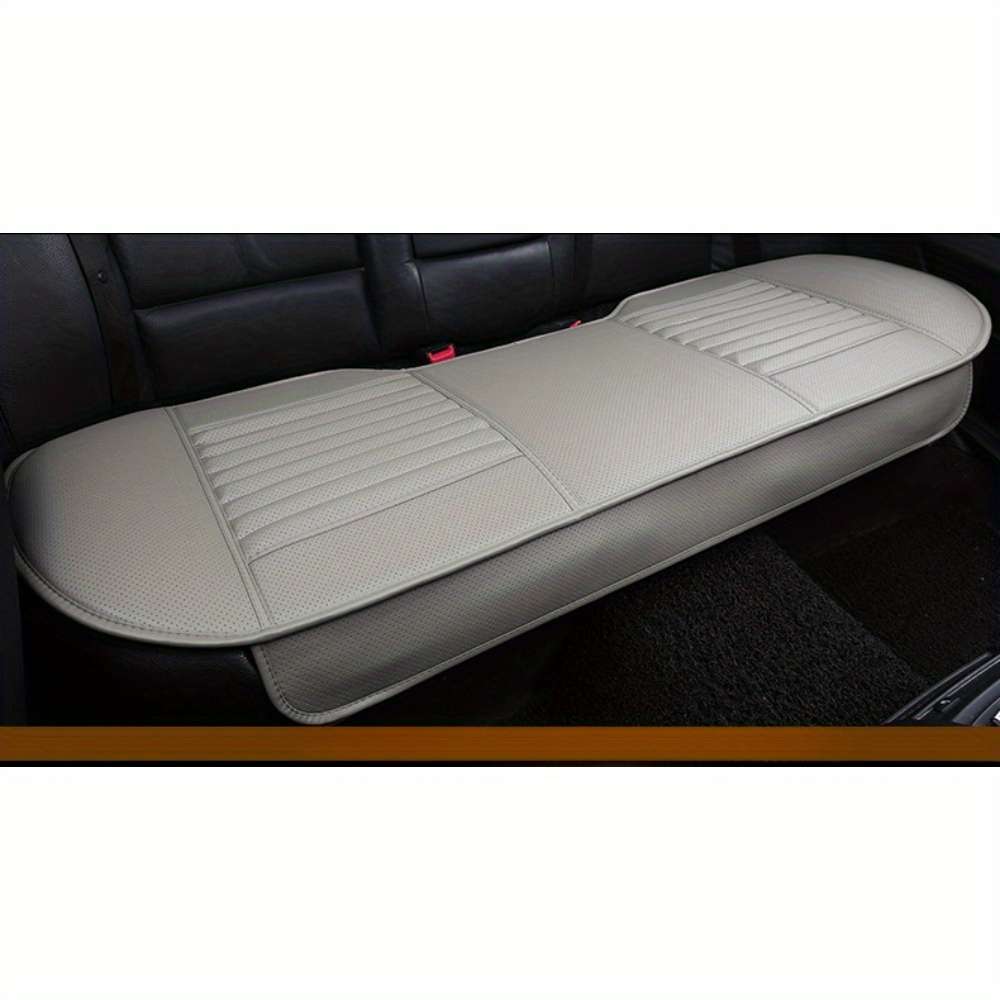 Car Seat Cushion Gray Front Square Mat 2Pcs