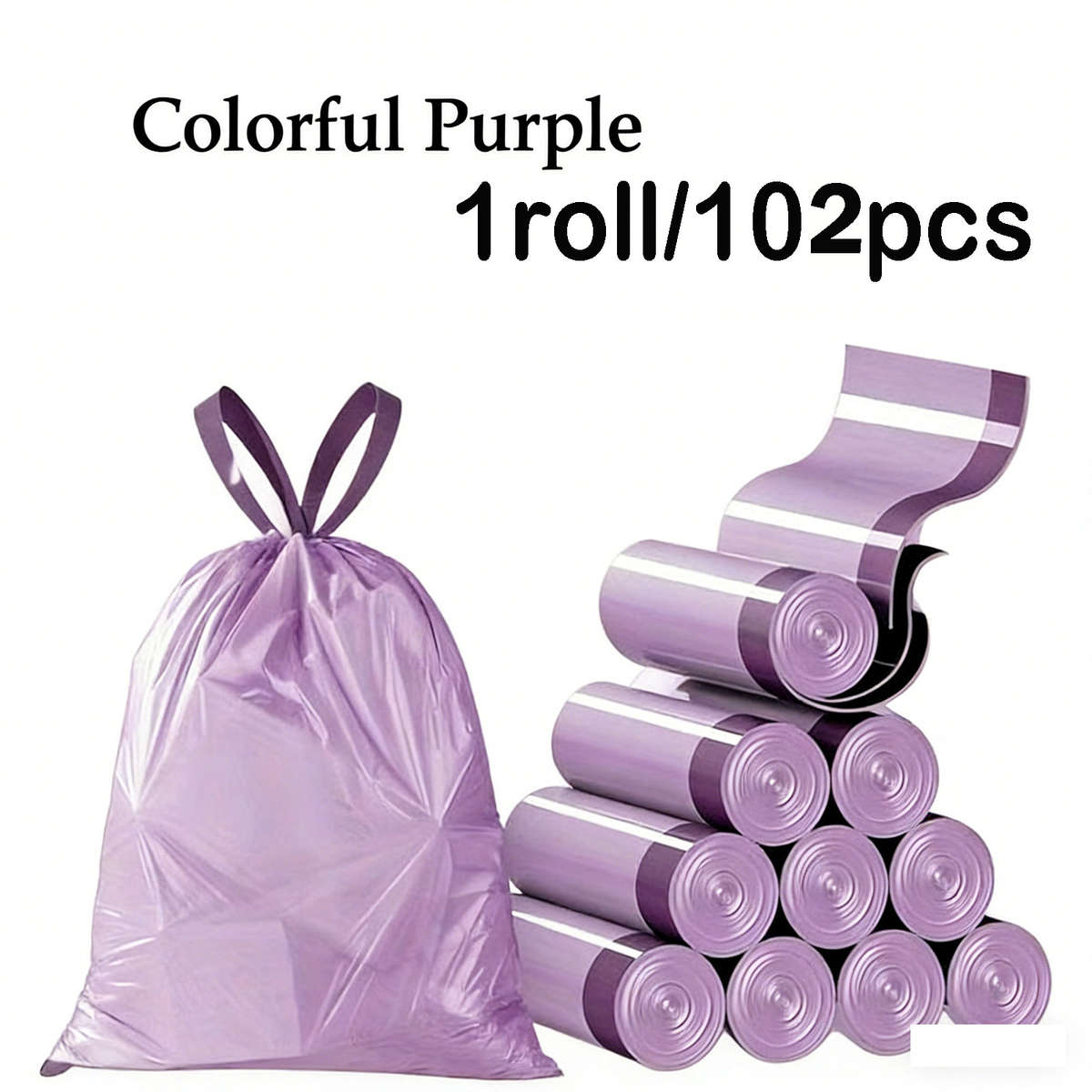 Trash Bag1 Roll 102 Pcs