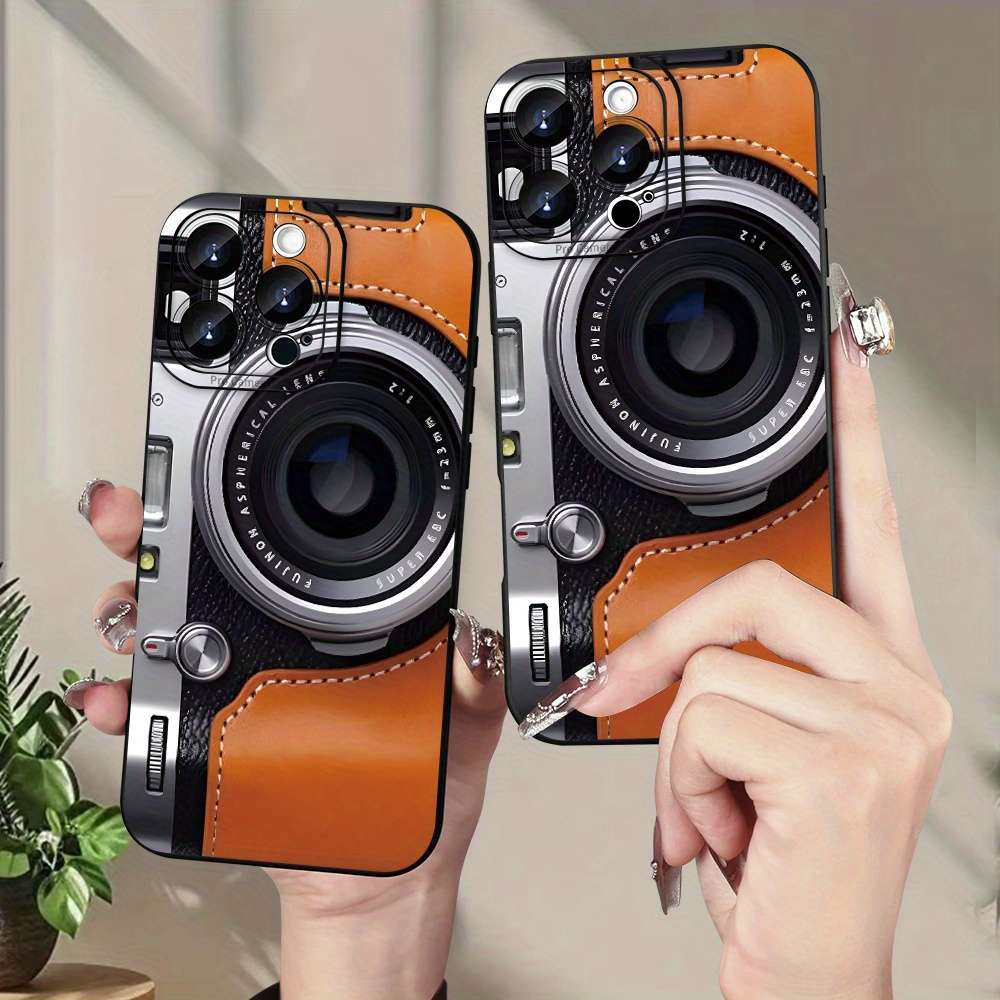 1Pc Black For iPhone 16 Pro Max Phone Case Phone Cover