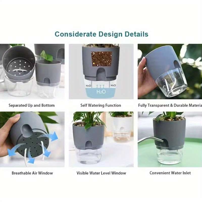 Flowerpot Color 3 Gray2 Gray