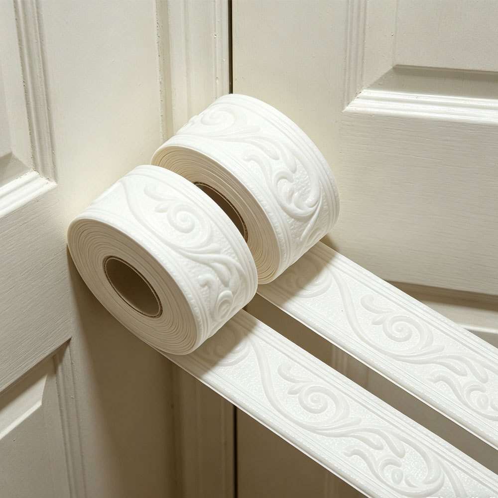 Skirting Board Black Storage 2Rolls