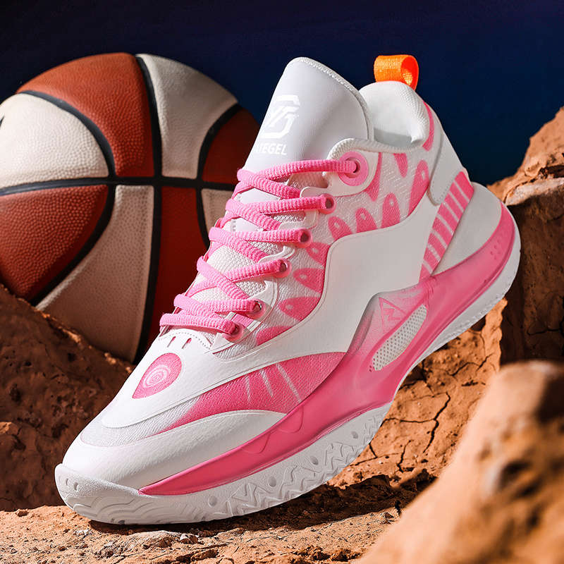 Sneakers White Pink Size Uk 7