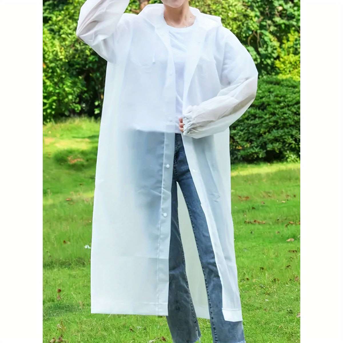 Raincoat Whitegrey Size Onesize