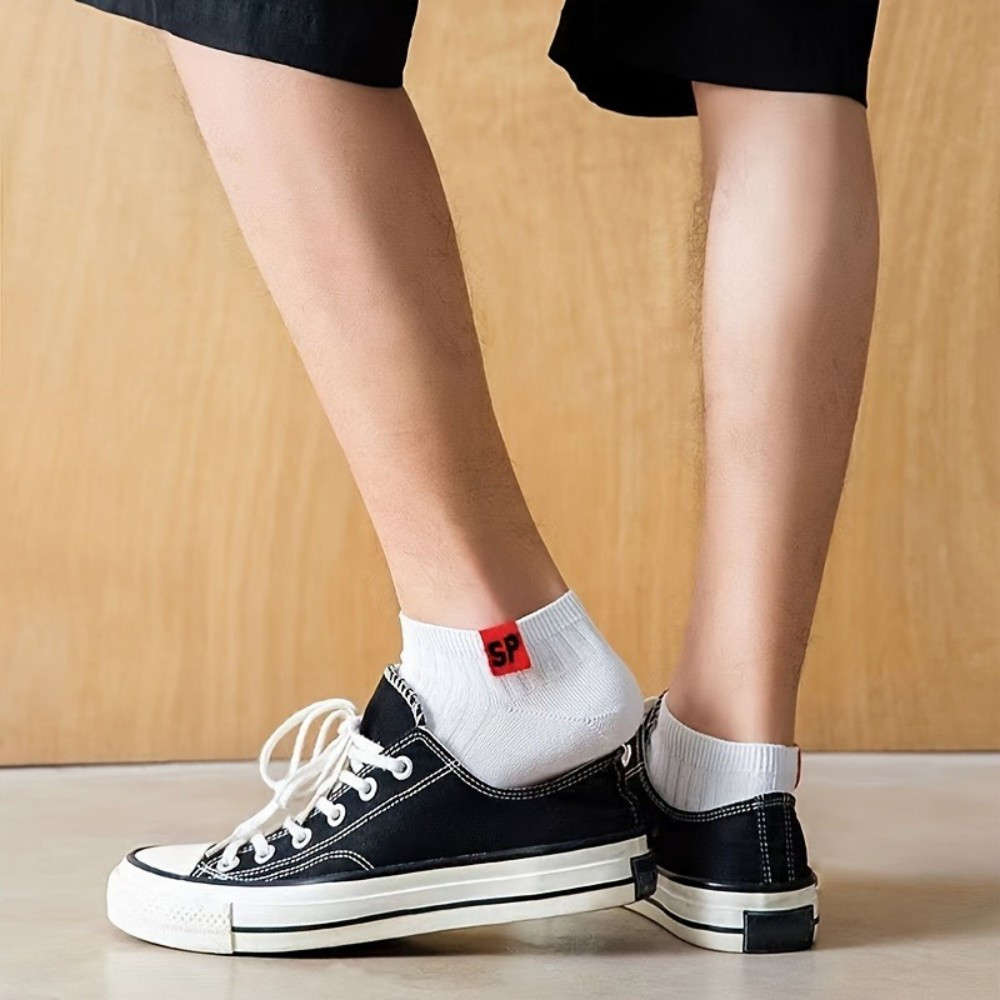 10 Pairs Of Random Colors One Size High Elastic Socks