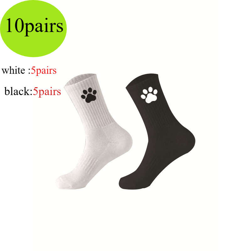 Women S Socks Color Blackwhite Quantity 10 Pairs