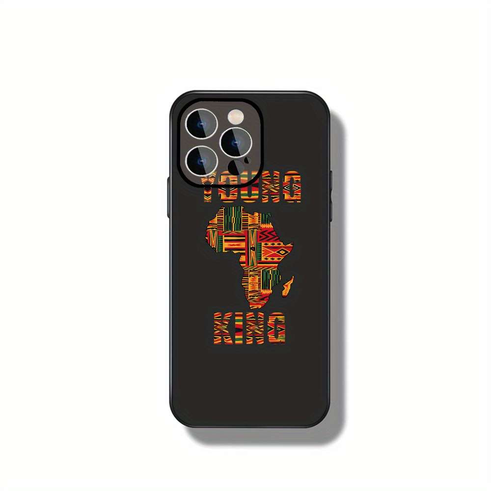 1Pc Black For iPhone 16 Plus African Pride Phone Case