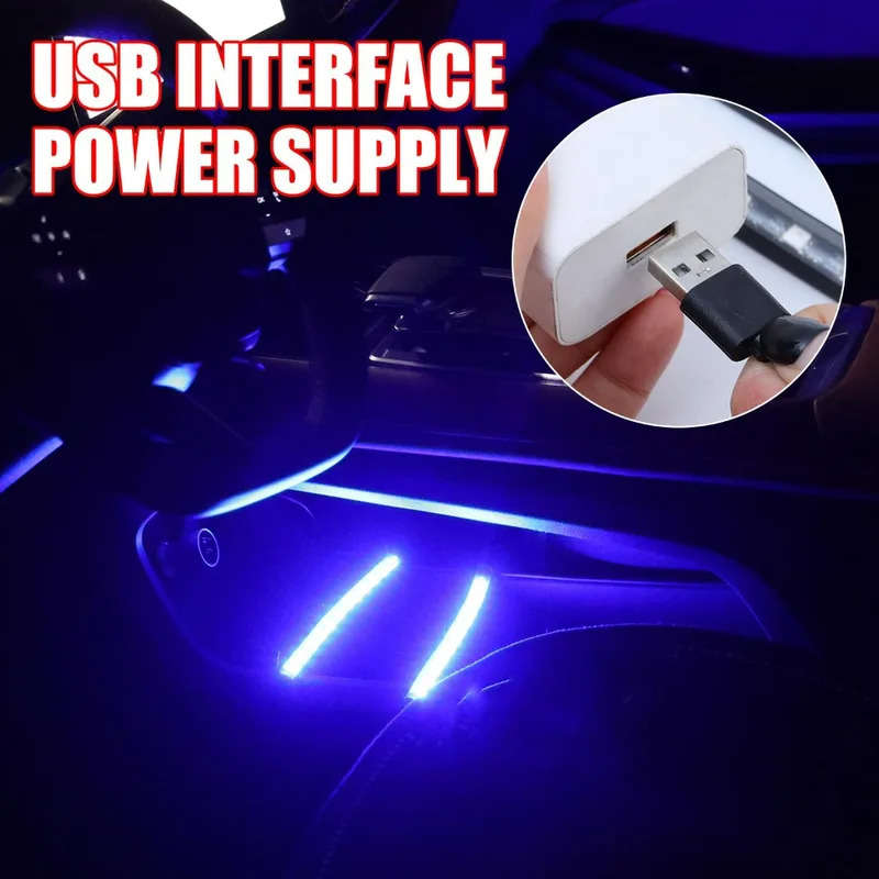 Car Lights Color Red Light Usb Quantity 2Pcs