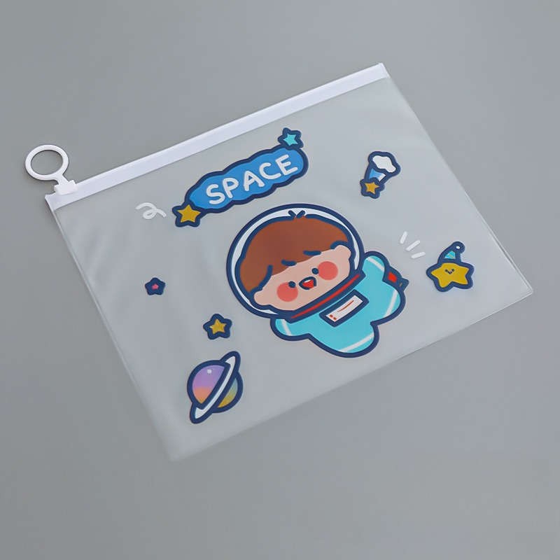 Storage Bag Color Outer Space  Rocket Bear  Planet Rabbit 3Pcs